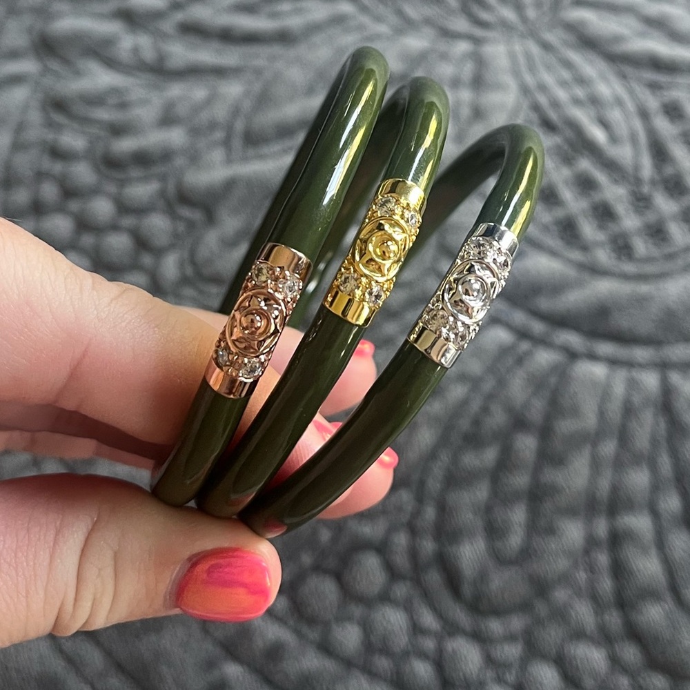 Army Green Budha Girl Bracelets